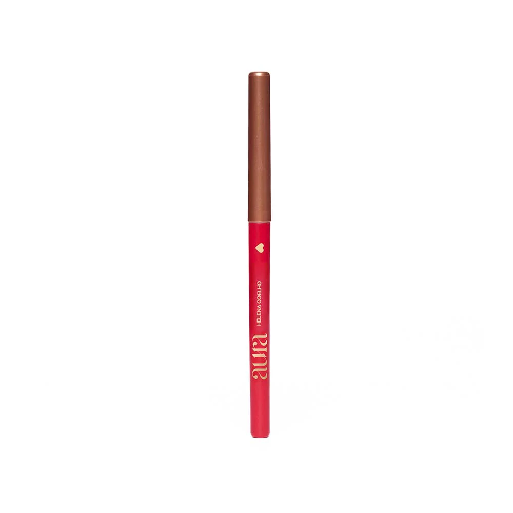 QDB Aura by Helena Coelho Lip Pencil Color Unbreakable Red