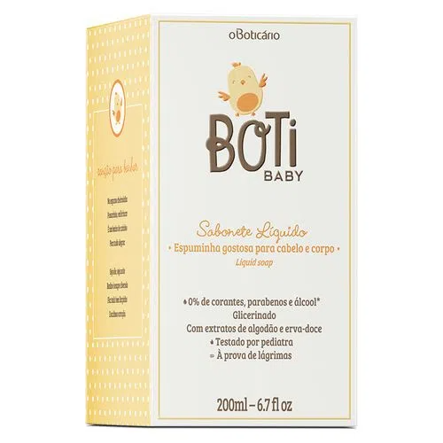 Boti Baby Body & Hair Shower Gel 200ml