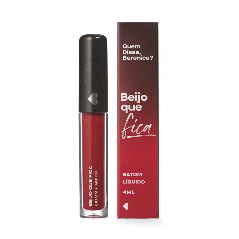 QDB Super Mate Liquid Lipstick Beijo que fica 4ml