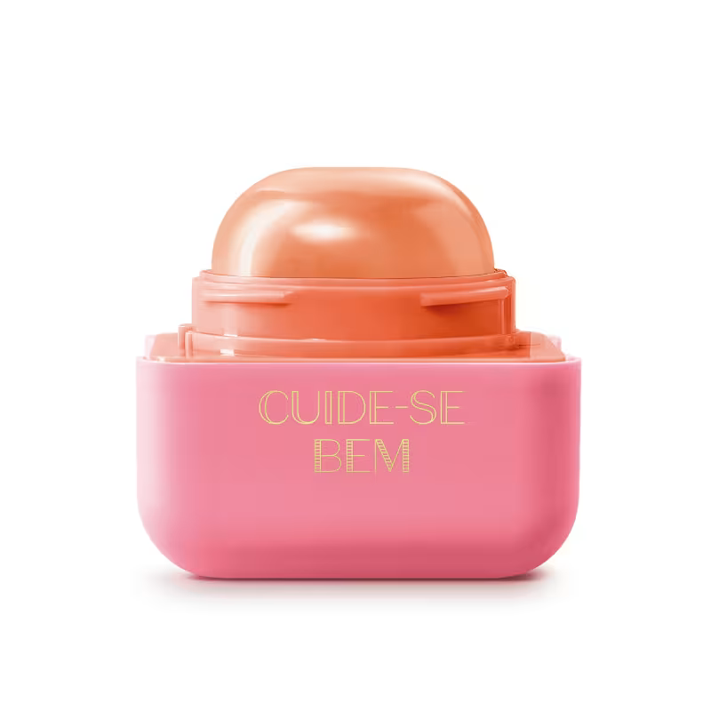 Intense Lip Balm Cuide-se Bem Peach