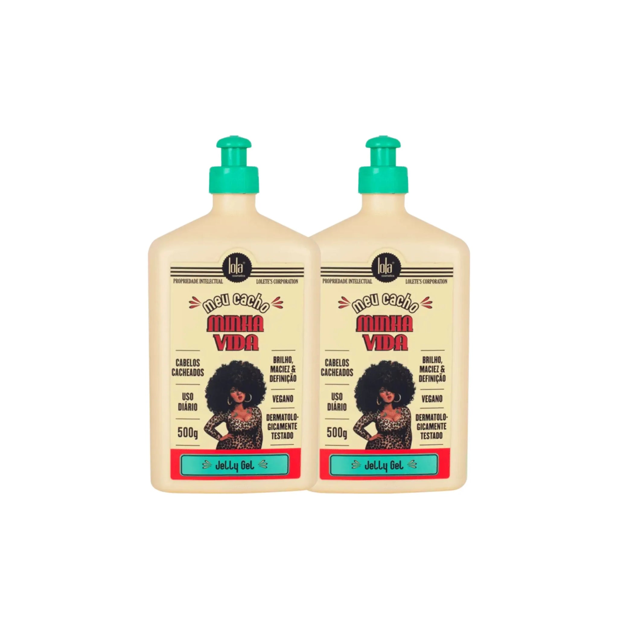 2x Jelly Gel Meu Cacho Minha Vida 500g