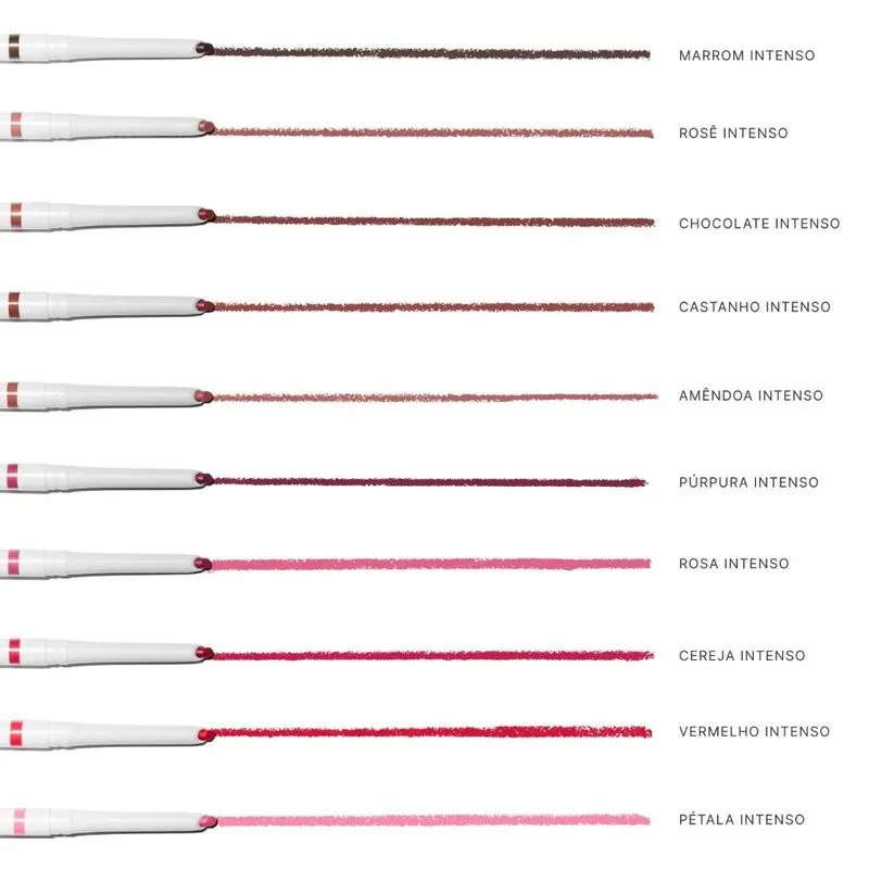 Boca Rosa Lip Pencil Color Rosa Intenso