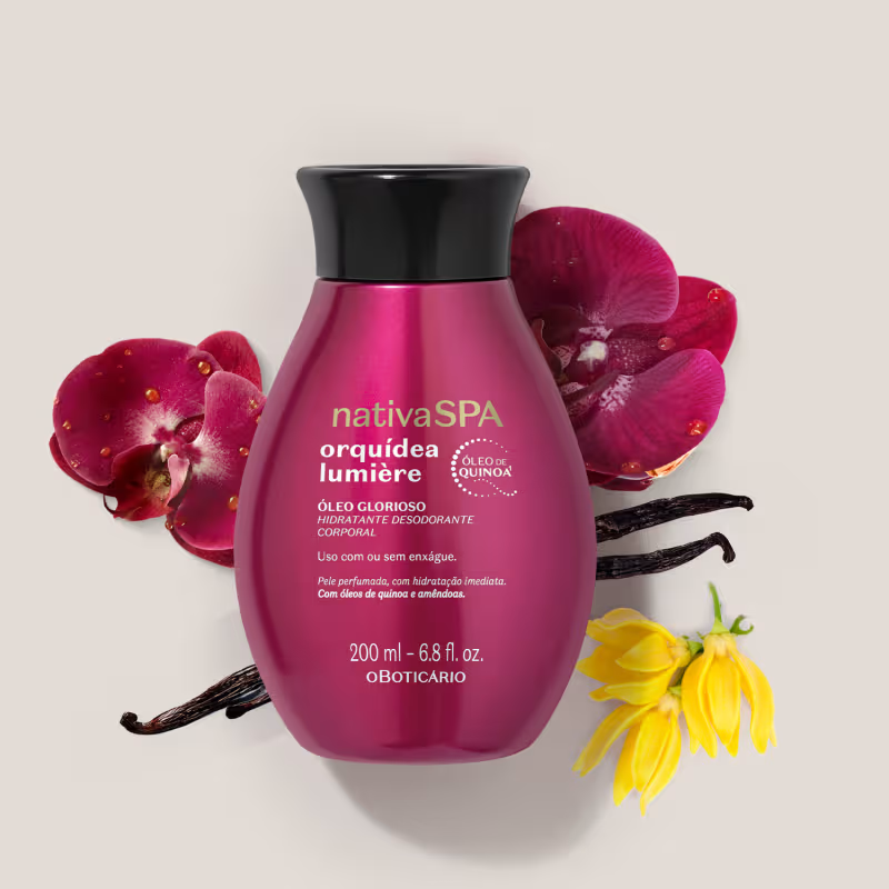 Nativa SPA Orchid Lumiere Glorious Moisturizing Body Oil 200ml