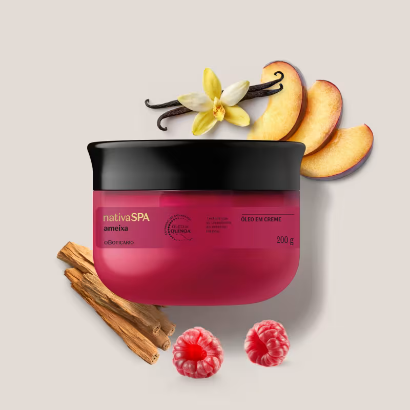 Nativa Spa Plum Body Oil Cream 200g